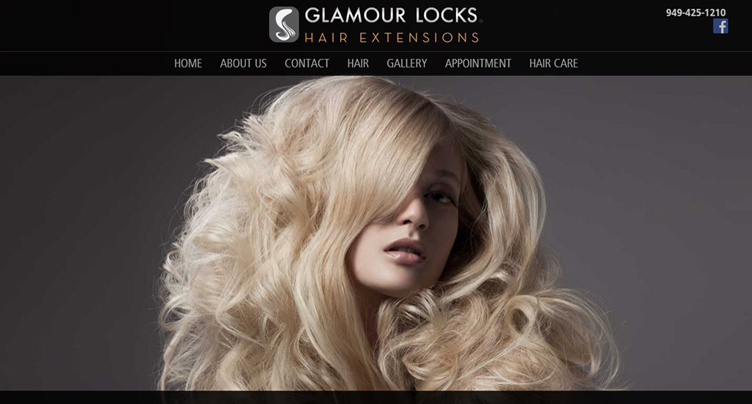 Nail Salon Website Design by Atla Group Inc