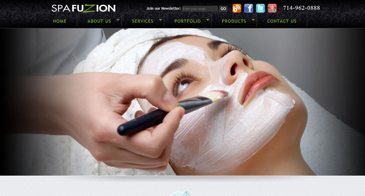 Nail Salon Website Design by Atla Group Inc