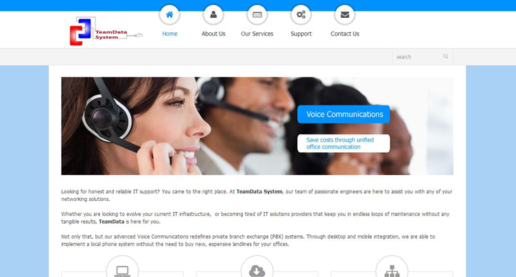 Chiropractic Billing Website Design by Atla Group Inc